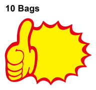 XD-069 10bags 18x14cm Explosion Sticker Product Price Tag Supermarket Price Label