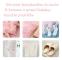 8 PCS Non-marking One-touch Unlocking Mushroom-shaped Quilt Fixer Light Blue+Glue Needle