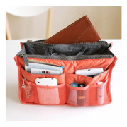 Waterproof Folding Travel Bag Nylon Large Capacity Sundries Storage Bag(Red)
