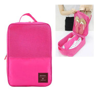 Portable Travel Bags For Men Women Waterproof Multifunction Durable Storage Pouch(Rose Red)