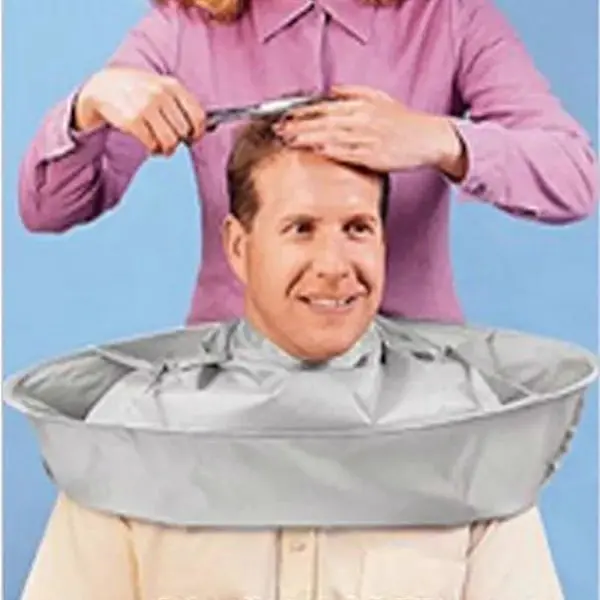 Kreativ DIY-förkläde Hårklippningskappa Frisörsalong Barber Stylister Paraply Cape Klippningskappa