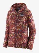 Patagonia W's Houdini Jkt Fitz Roy Patchwork Night Plum