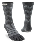 INJINJI OUTDOOR MIDWEIGHT MERINO WOOL MINI-CREW Slate, tåstrumpor ull outdoor