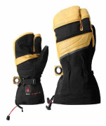 Lenz Handskar Heat 8.0 Finger Cap Gul,Svart XS Man