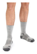 Men Hike+ Light Crew Blizzard Heather