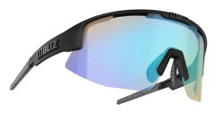 Bliz Solglasögon Matrix S Nano Optics Nordic Light Svart Coral - Amber With Blue Multicoating/CAT1
