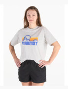 Marmot Wm's Coastal Tee SS Light Grey Heather