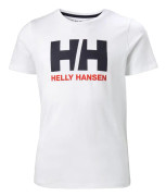 T-shirt med kortärm Helly Hansen 41709 001 Vit - 8 år