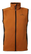 Chevalier Lenzie Fleece Vest Orange/Brown