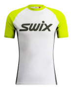 Swix V Racex Classic ShortSleeve M Bright White/Lime Punch