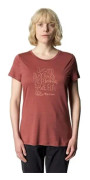 Houdini W's Tree Message Tee Desert Rock Red