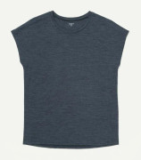 Houdini Activist Tee Women Deep Sea Blue