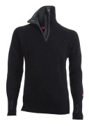 Ulvang Rav Sweater W/Zip Black/Charcoal Melange