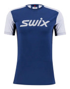 Swix V Motion Tech Wool T-Shirt M Estate Blue