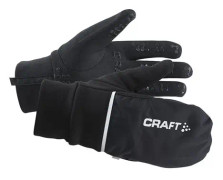 Craft 3 Acc Weather Hybrid Gloves Black FR: XS (Tillverkarstorlek: XS) - 1903014