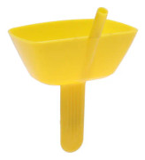 Drip-Free Ice Pop Holder Stick Food Grade ABS Reusable Mess-Free Frozen Treat Holder for Kids Yellow