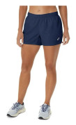 Asics Core 4in Short Women Blue Expanse