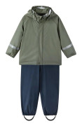 Reima Rain Outfit, Tihku Greyish Green