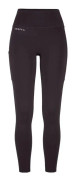 Craft Adv Essence High Waist Warm Tights W Dk Plum
