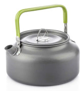 0,8l/1,2l/1,6l Utomhus Camping Vattenkokare Aluminium Tekanna Kaffeepanna Med Bärväska -SZCN 0.8l