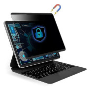 Magnetisk skärmskydd, avtagbart anti-spion-bländskydd för sekretess, kompatibelt med Apple iPad
