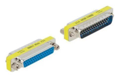 Delock - Seriell adapter - DB-44 (hona) till DB-44 (hane) - tumskruvar