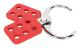 Låsning Hasp 6 Hål Aluminiumlegering Industriell Säkerhetslås Hänglås Gnistresistent Tag Out Hasp