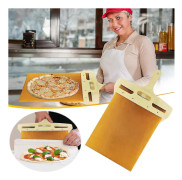 Pizzaspade, pizzaspaden som överför pizza perfekt, pizzapaddel med handtag - JRCH