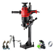 Professionell Vattendrillmaskin, 2300W Effekt, 166mm Håldiameter,uppsättning 4