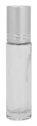 10 ml eterisk oljerullflaska, läckagesäker transparent glasflaska, gör-det-själv-flaska för eteriska oljor