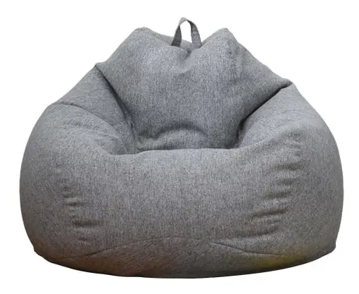 Inomhus Utomhus Vuxen Sittpuff Spelstol Extra Stor Sittpuff Överdrag Grå 350g Gray 350g