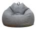 Inomhus Utomhus Vuxen Sittpuff Spelstol Extra Stor Sittpuff Överdrag Grå 350g Gray 350g