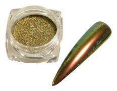 Nagelglanspulver Krompigment Glitters Damm Manikyr DIY Dekoration LG02