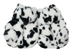 Mub- Teddy bear slipper Söta nallebjörn plyschtofflor för pojkar och flickor hem varma bomullstofflor dairy cattle 36-41