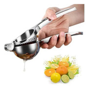 Citronpress manuell - Heavy Duty - Manuell citruspress, Press hand lime citrusfruktpress, Säker snabb och effektiv juice, Superlätt att rengöra