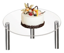 Cup Cake Tier Stand - Akryl Rund Cupcake Stand | Stapelbar Genomskinlig Tårta Och Dessert Stand Combo, Våningsställ För Fest Bröllop Födelsedag Baby