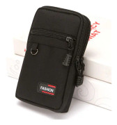 Fanny pack män bär bälte mobiltelefon väska