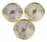 3 i 1 termometer hygrometer barometer 72mm för fartyg/fabrik/laboratorium/hem för väderprognos lätt vikt