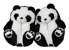 Mub- Teddy bear slipper Söta nallebjörn plyschtofflor för pojkar och flickor hem varma bomullstofflor Panda model 36-41