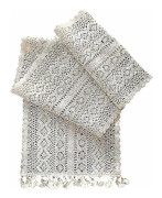 Bordslöpare, Beige Macrame Bordslöpare, Vintage Macrame Bordslöpare För Bröllop, Fest, Hem