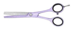 Jaguar PASTELL PLUS ES 40 5" WHITE LINE Lavendel enkelsidig barberarpincett