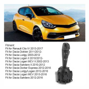 WIPES Blinkerskolumnbrytare Styrspak 8201167988 Passar Renault Clio Iv