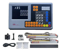 Digitalt avläsningssystem, hög precision upplösning, anpassningsbar linjär skala längd, lämplig för fräs- och svarvoperationer,GCS906-2 LCD DRO SET