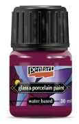 Pentart Glas & Porslinsfärg 30 ml. - Magenta