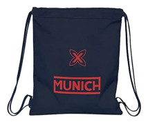 Real Madrid stor ryggsäck platt ryggsäck - SAFTA - Vit - Syntet - 35 x 40 cm - Casual - Barn