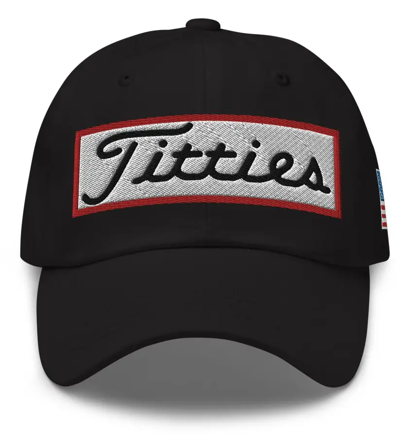 Titties Golf, Golf, Rolig keps för golfare, Golf hat, Golf keps