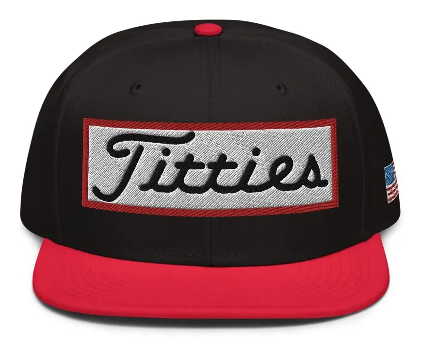 Titties Golf, Golf, Rolig keps för golfare, Golf hat, Golf keps