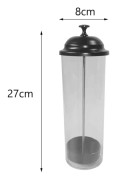 Halmhållare Halmförvaringsbehållare Multifunktionella Kökstillbehör Festtillbehör Halmdispenser för Bar, Kök