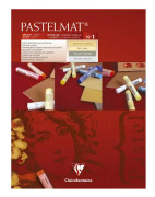 Clairefontaine Pastellmatta nr 1 Limmad Pad 30x40 cm. 12sh 360g 4 nyanser