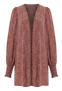 Dam Cardigan med Långa Ärmar, Öppen Framtill, Asymmetrisk Kant, Lättviktig, Halloween